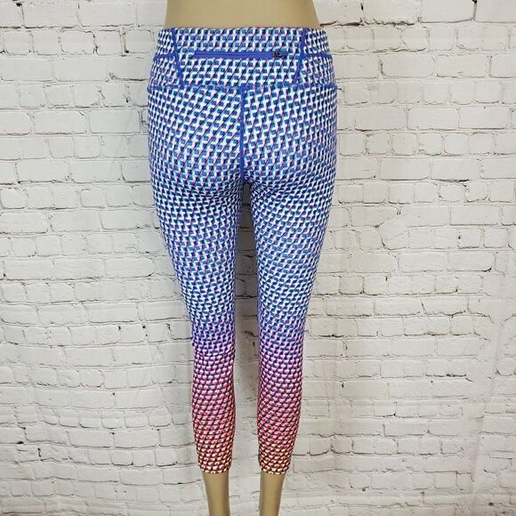 ATHLETA Vivid Sonar Capri Pants Pink Purple S - Picture 3 of 9